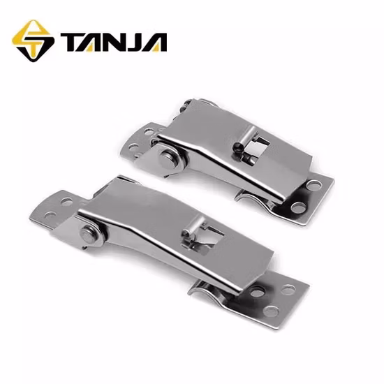 Factory Directly Hook Buckle Steel Spring Loaded Toggle Latch Clamp Hasp for Locking Cabinet Box Insulation Case