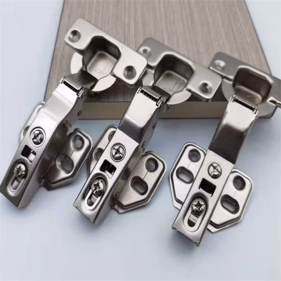 Hardware Cabinet Door Accessories Soft Close Hydraulic Inset Concealed Hinge